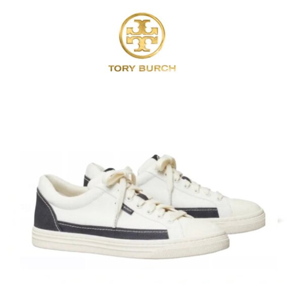 Tory Burch Classic Court low top NWT - Picture 1 of 10